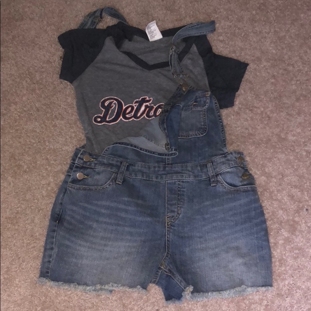 Jean overalls